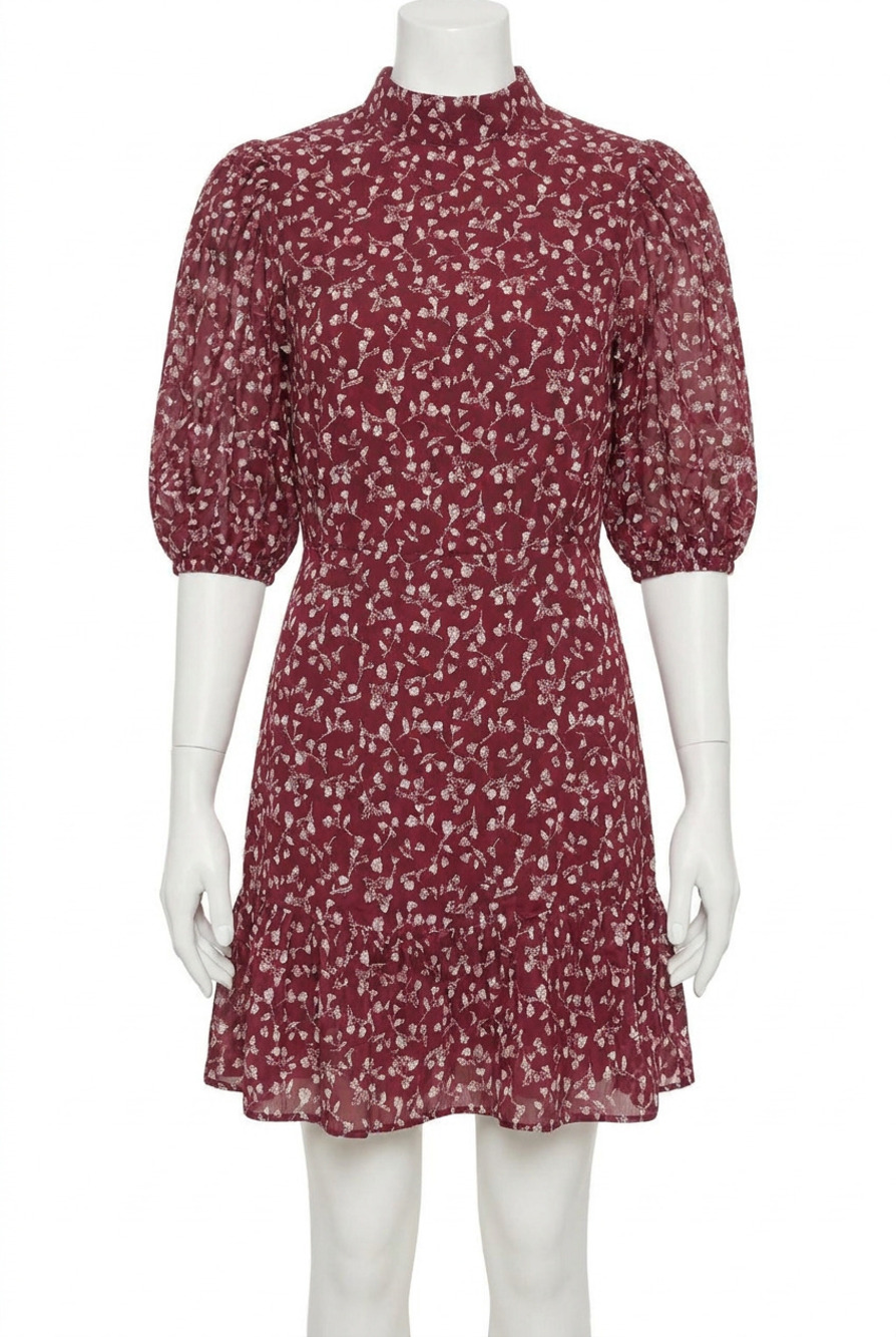 NEW THE KOOPLES allover lumieres dress in bur01